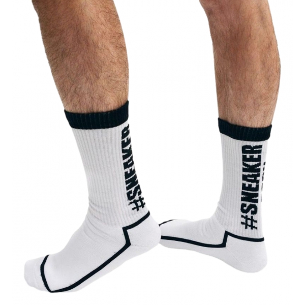 Sk8erboy SNEAKERPORN White-Black Socks