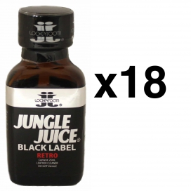  JUNGLE JUICE BLACK RETRO 25ml x18