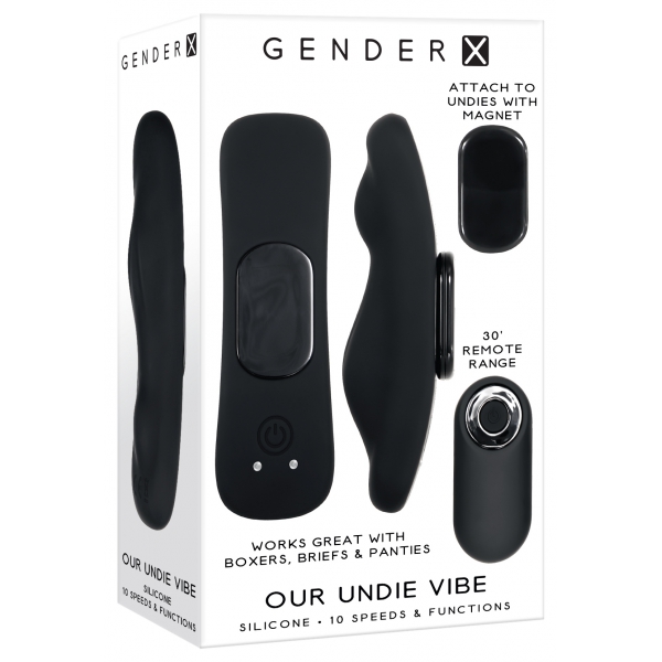 Ferngesteuerter Klitoris-Stimulator Our Undie Vibe 10 Vibrationen