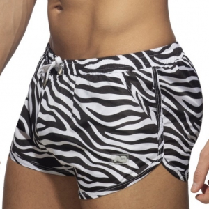 Addicted ZEBRA Swim Shorts