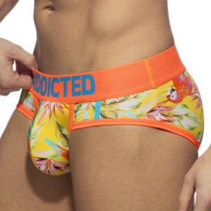 Addicted PARROTS Swimwear Yellow-Orange