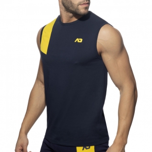 Addicted Tank top AD COTTON Navy