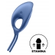 Swordsman Vibrating Cockring Satisfyer Blau