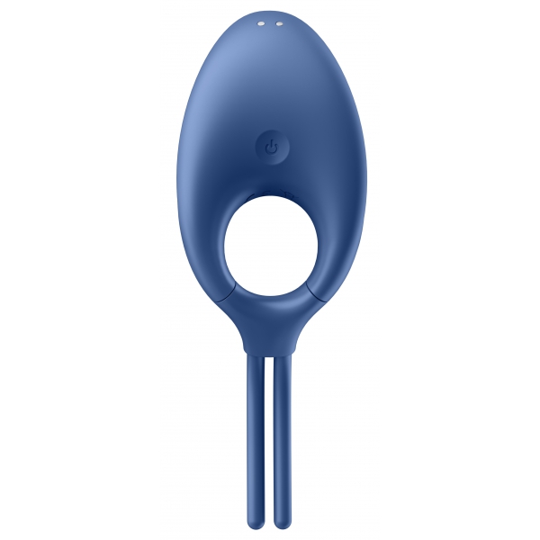 Swordsman Vibrating Cockring Satisfyer Blau