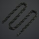 Metal necklace Enlace 60cm