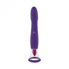 Klitoris- und G-Punkt-Stimulator Pleasure Pump 26cm