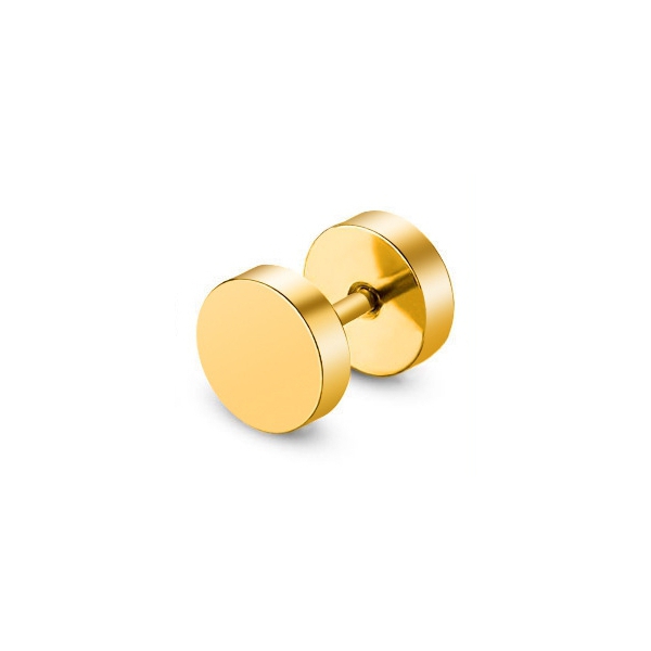 Cavilha auricular SCREW STUD Gold