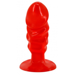 Baile Plug Butt Dick 10 x 3,5 cm rosso