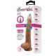 Bodach vibrerende dildo 16 x 4cm