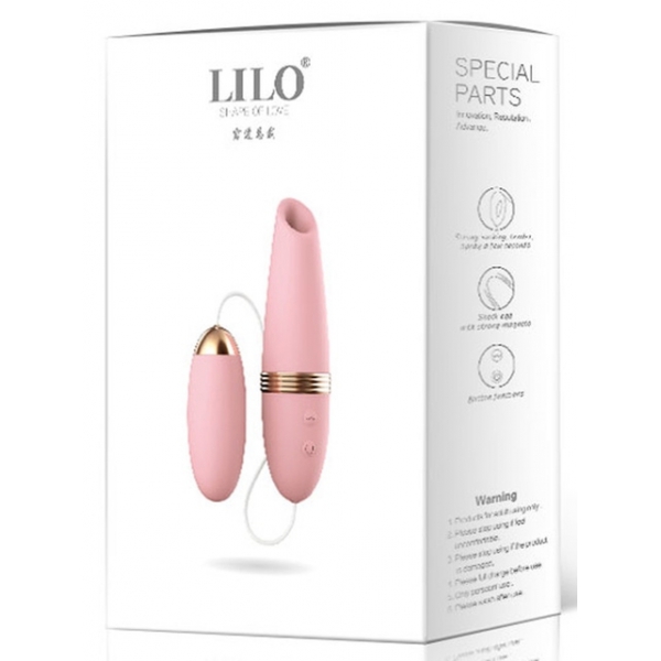 Stimolatore del clitoride Lilo Sucker Rosa