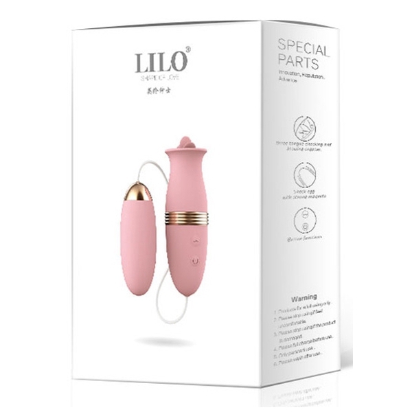 Klitoris-Stimulator Lilo Tongue Pink