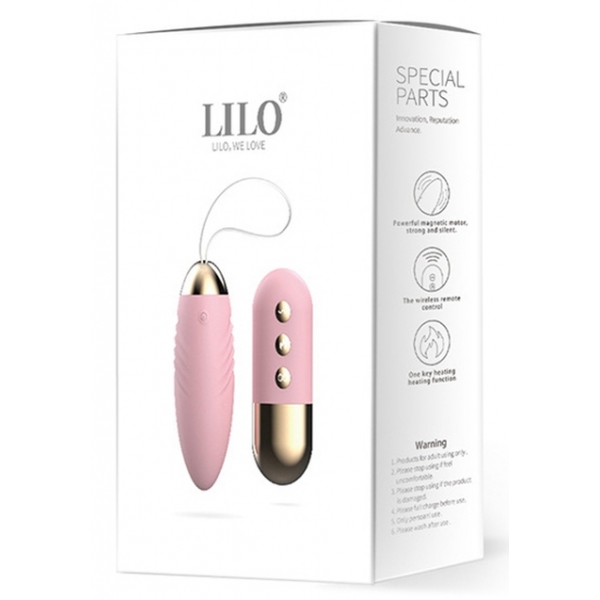 Lilo Bullet Afstandsbediening Vibrerend Ei 8.5 x 3.5cm Roze
