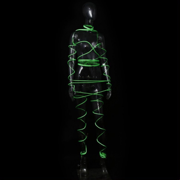 Corda Bondage Luminosa 5M Verde