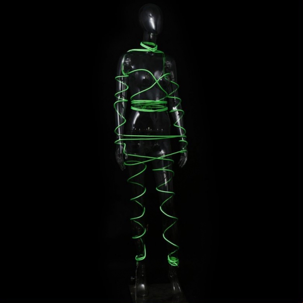 Cuerda Bondage Luminosa 5M Verde