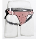 Pink Pants Belt & Dildo Harness