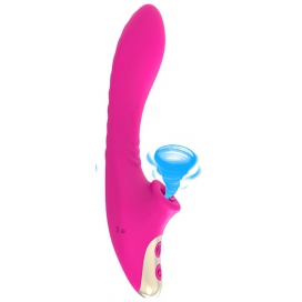 Dudu G-spot Vibrator With Suction Rose