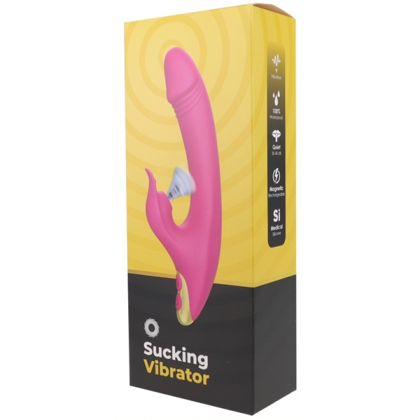 Vibro Rabbit Vacuum Lover Vibe 22cm Rosa