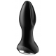 Plug vibrant connecté ROTATOR 2 Satisfyer 10 x 4cm Noir