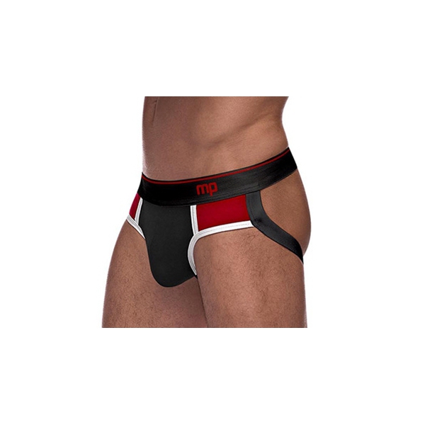 RETRO SPORT Jockstrap Zwart-Rood