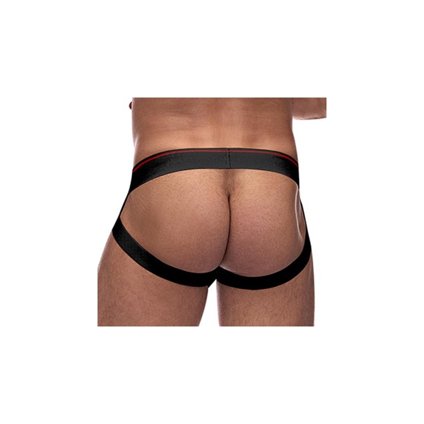 RETRO SPORT Jockstrap Zwart-Rood