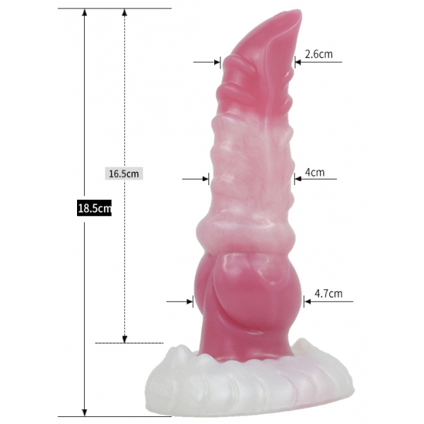 Dildo Monstro Sonpik 16 x 4,5cm