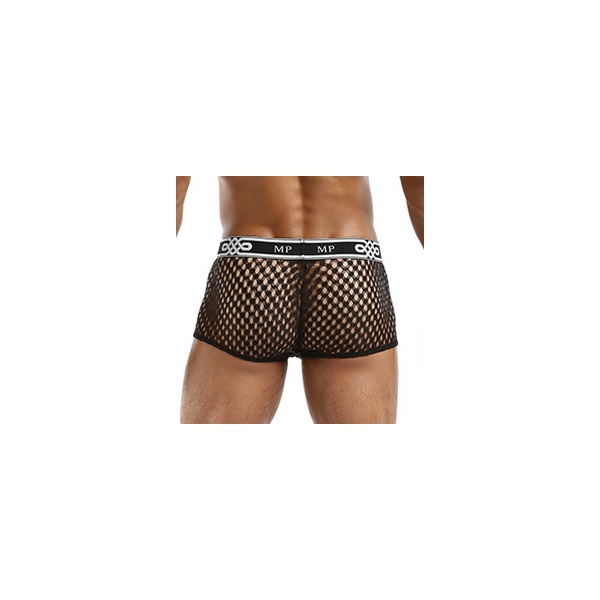 Sexy Boxer PEEP NET Nero