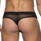 Perizoma con supporto per il pene HOSE THONG Nero