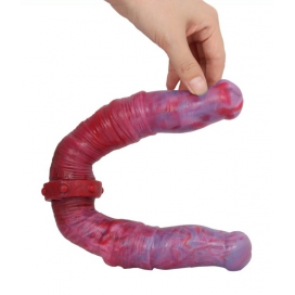 Dildo doppio a due estremità 39 x 4,4 cm