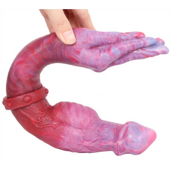 Dubbele Dildo Duo Hand Monster 42 x 6cm