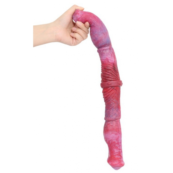 Duo Wolf dildo doppio 48 x 5cm