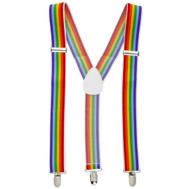 Pride Items Bretelles Rainbow