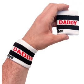 Bandeaux de poignets DADDY x2