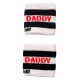 DADDY Wristbands x2