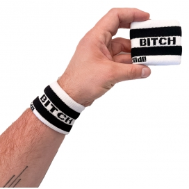 BITCH Wristbands x2