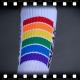 Weiße Socken SneakFreaxx Pride