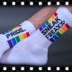 Weiße Socken SneakFreaxx Pride