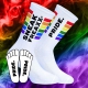 Calcetines blancos SneakFreaxx Pride