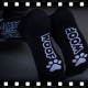 SNEAK PUPPY Socks Black-White