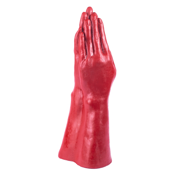 PRAY 4 FIST 38 x 14 cm Rosso