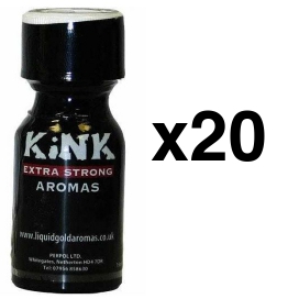 UK Leather Cleaner  KINK Extra Strong 15mL x20