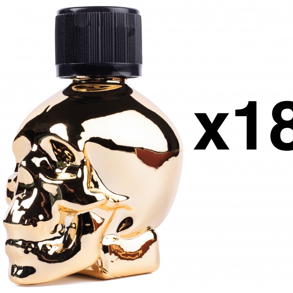 Calavera de oro 25mL x18