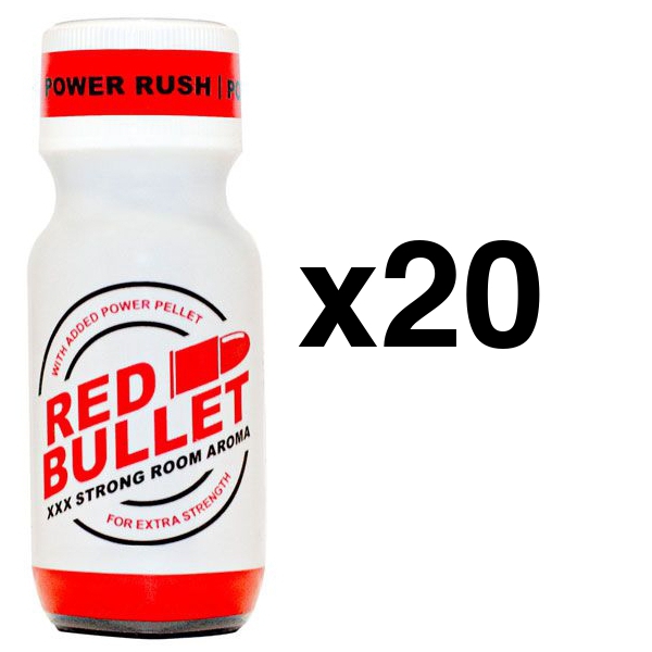  BULLET ROSSO 25ml x20