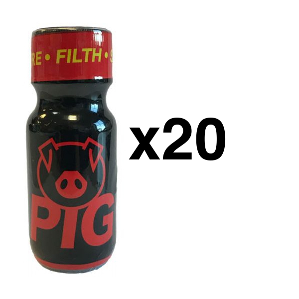 PIG RED 25ml x20