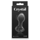 Tapón de Cristal Rosa 7 x 3,2cm Negro