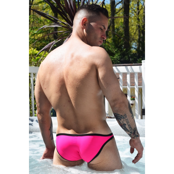 Calzoncillos DOMINATOR MANKINI Rosa fluorescente