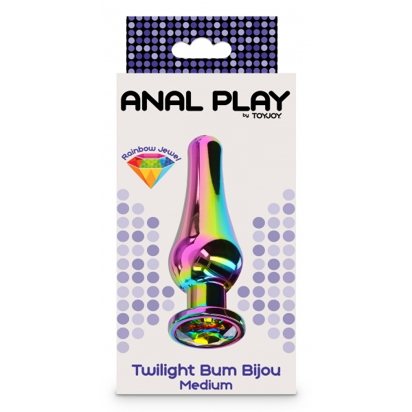Plug Bijou anaal Twilight Bum M 10 x 3.4cm