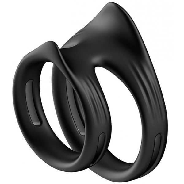 Dubbele silicone cockring Capen 40mm