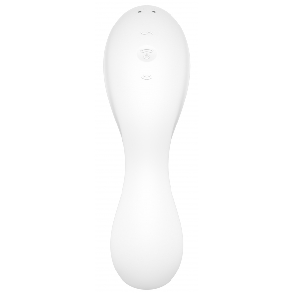 Connected clitoris stimulator Curvy trinity 5+ Satisfyer White