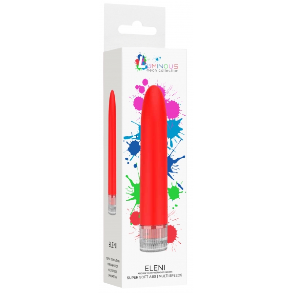 Mini Vibro Eleni 14cm Rojo