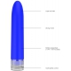 Mini Vibro ELENI 14cm Blue